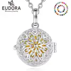 Eudora Новый 18 мм Цветок разноцветный гармония шар музыкальный кулон ожерелье изысканные ювелирные изделия креативный подарок K493N18