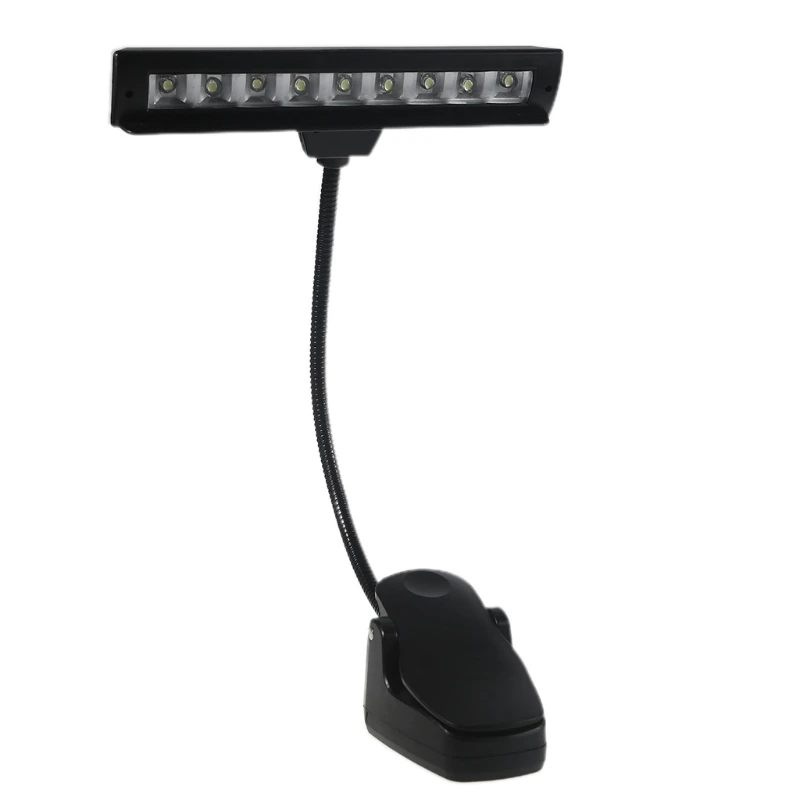 LED Desk Lamp with Flexible Gooseneck Clip on Light for Dorm Studying Office Bedroom Eye-Caring and Energy Saving | Компьютеры и офис