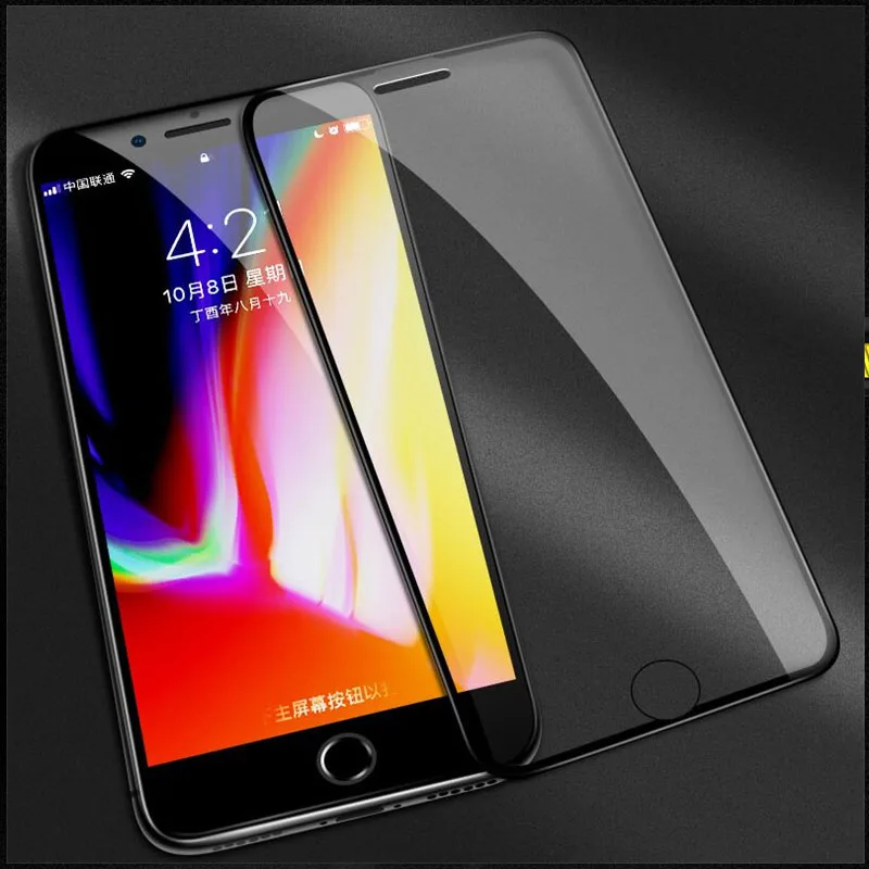 Защита экрана для iPhone 11 Pro Max X XS XR 6 6S 7 8 3D полное покрытие закаленное стекло SE 2020 2-е