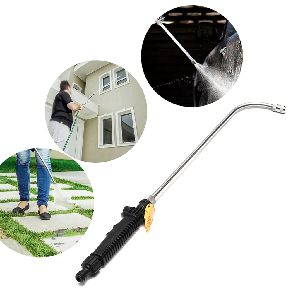 

High-Pressure Electric Car Washer Cleaner Water Garden Gun Stick Nozzle Sprayer Watering Spray Sprinkler Portable