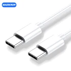 Кабель USB C на USB Type C, 65 Вт, кабель PD USB C, USB-C 5A, кабель Type-c для iphone 11, 12, 13, Xiaomi, Samsung, Macbook, iPad, кабель usb c