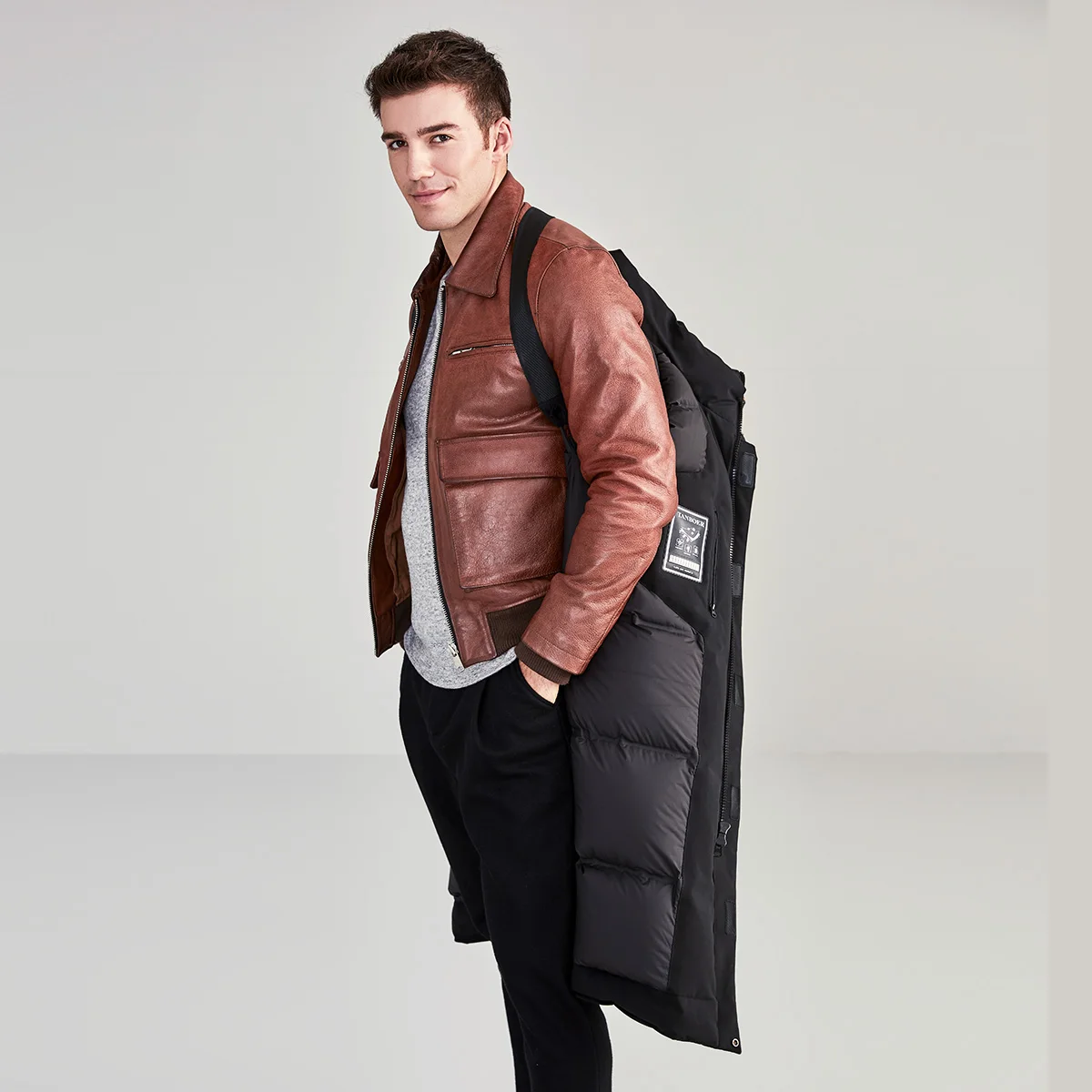[TANBOER-TA201877]China factory seller comfortable Cold proof down coat man at good price | Мужская одежда