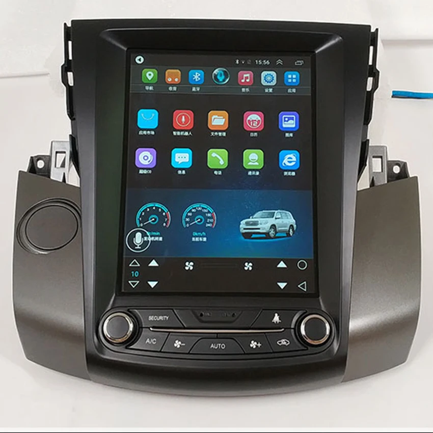 Tesla Screen For Toyota RAV4 XA30 2006-2012 Auto Android Multimedia Player 10.4 Inch Car Radio Stereo Audio GPS Navigation | Автомобили и