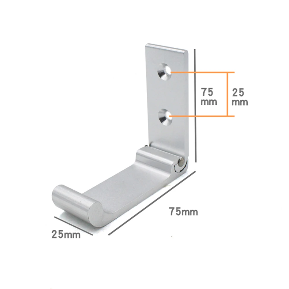 

Round Head 4/2 Wall-Mounted Invisible Folding Hooks, Suitable For Home Clothes Hooks That Are Easy To Carry