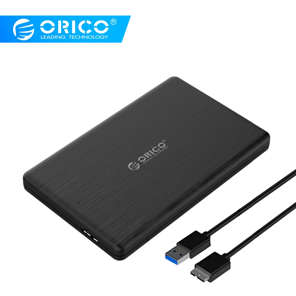 Чехол ORICO 2578U3 2,5 дюйма SSD USB3.0 Micro B внешний жесткий диск Корпус высокоскоростной чехол для 7 мм Поддержка UASP SATA III