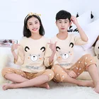 Пижама Подростковая с рукавом до локтя, 100% хлопок, пижама, комплекты детской одежды для детей, одежда для сна для мальчиков, пижамы для девочек 10, 12, 14, 16 лет