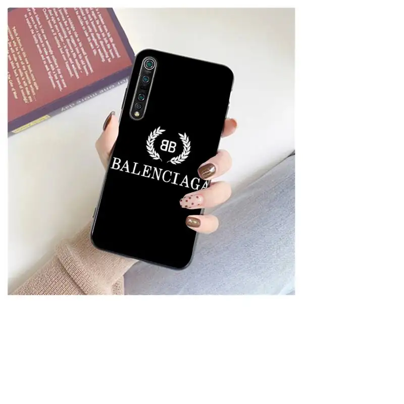 

LJHYDFCNB Bbalenciagaes Phone Case For Xiaomi 8 9 Se 10 10pro Note 2 3 10 MIX2 S MAX2 3 F1 5X