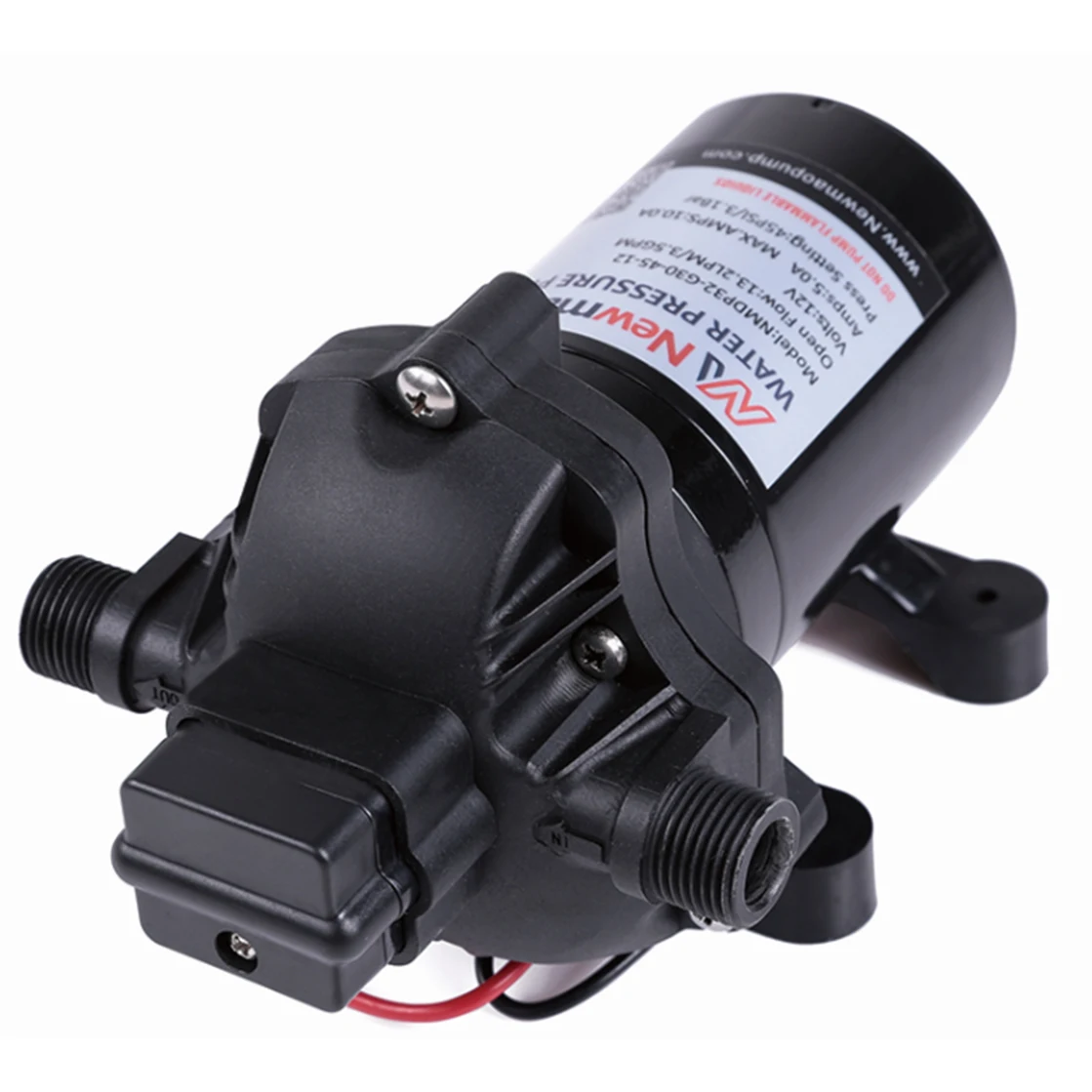 12V 45 PSI 2,8 GPM самоходный подкачивающий мембранный насос лодка морской RV водяной насос