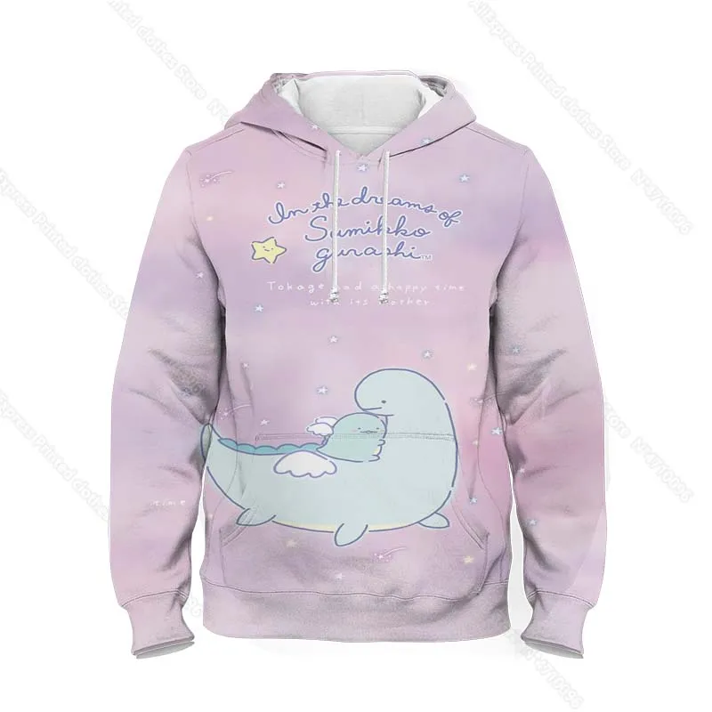 

Toddler Sumikko Gurashi 3D Hoodies Kids Cartoon Anime Pullovers Sudadera Girls Boys Sweatshirts Spring Autumn Cute Children Coat