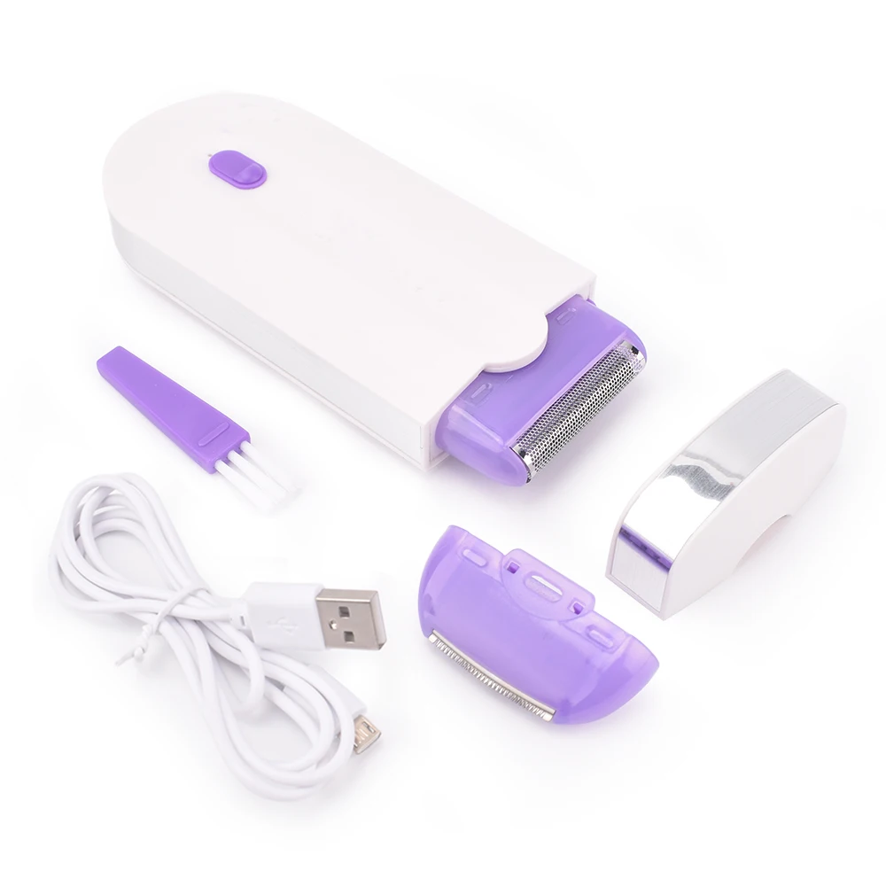 

USB Rechargeable Women Epilator Portable Body Hair Shaver Removal Tool Rotary Face Leg Bikini Lip Depilator Hair Remover Lady