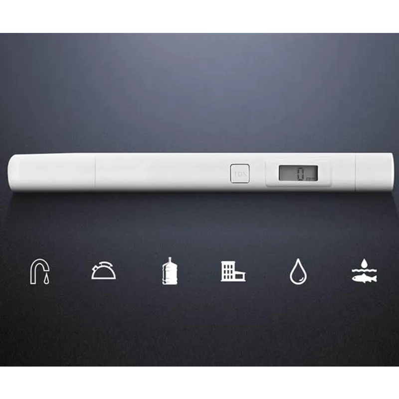 Original Xiaomi Smart TDS meter tester Professional Portable Water Meter Filter Measuring water Quality Purity Tester Tool | Электроника