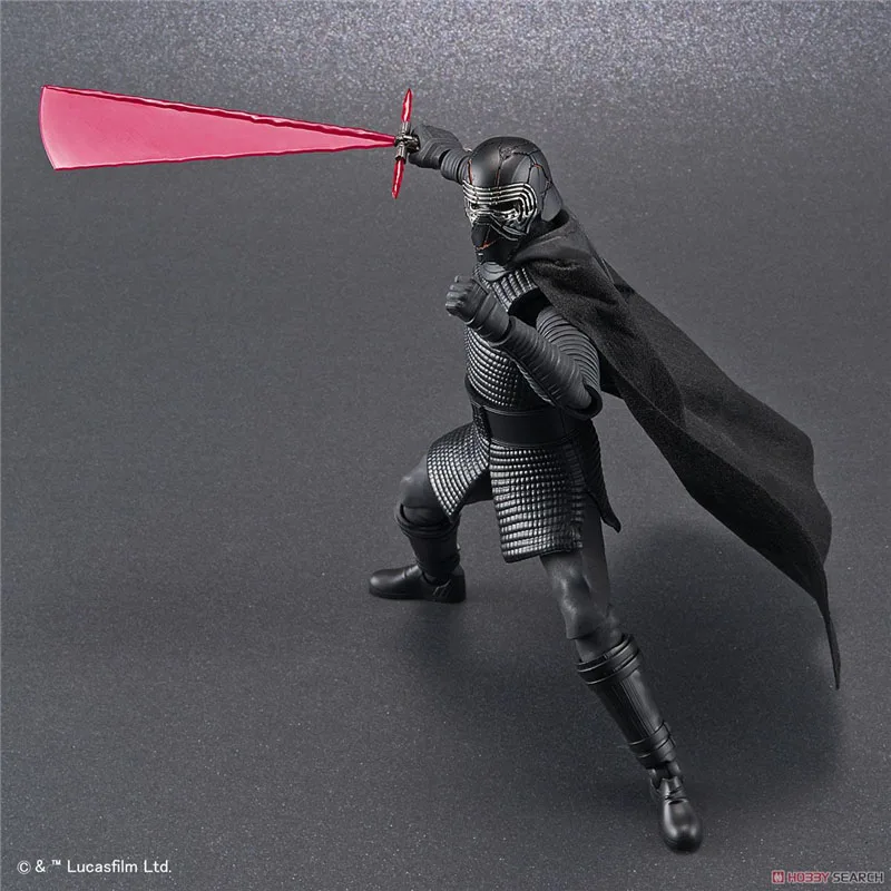 

Bandai Star Wars Figure 1/12 Kylo Ren The Rise of Skywalker Assembly Action Pvc Collection Model Toy Anime Figure Toys for Kids