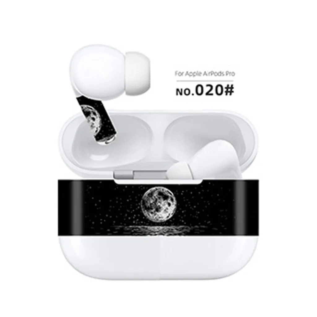 H Защитный чехол для наушников, защитная пленка для Apple AirPods Pro, новинка, защита от царапин, супер крутая - Цвет: H