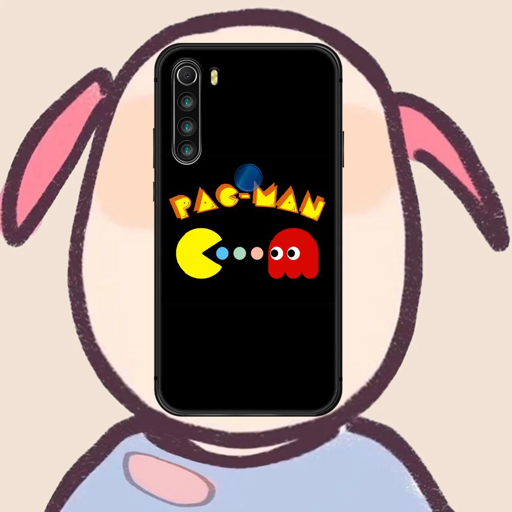 

Game Arcade Pac-man Phone Case For XIAOMI Redmi Note 5 7 8 T 9 6A 7A 8A 9S K 20 30 Pro black Back Pretty Cell Luxury Bumper