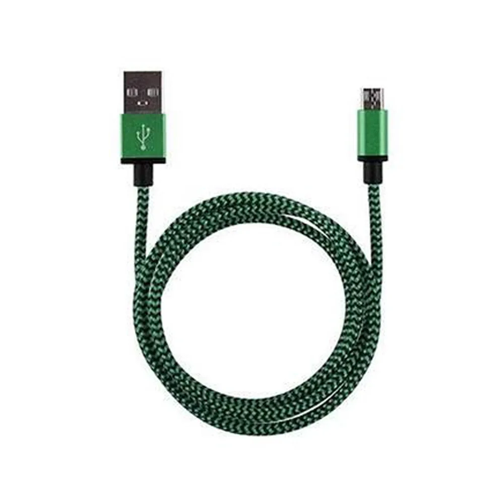Кабель Micro USB Ouhaobin в алюминиевой оплетке USB-кабель для быстрой зарядки и передачи