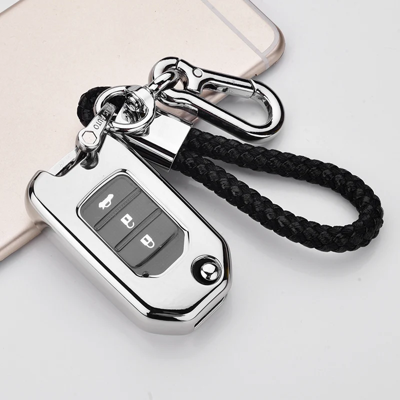 Твердый ТПУ ключа автомобиля чехол Крышка для Хонда цивик аккорд город CR-V Джаз XR-V