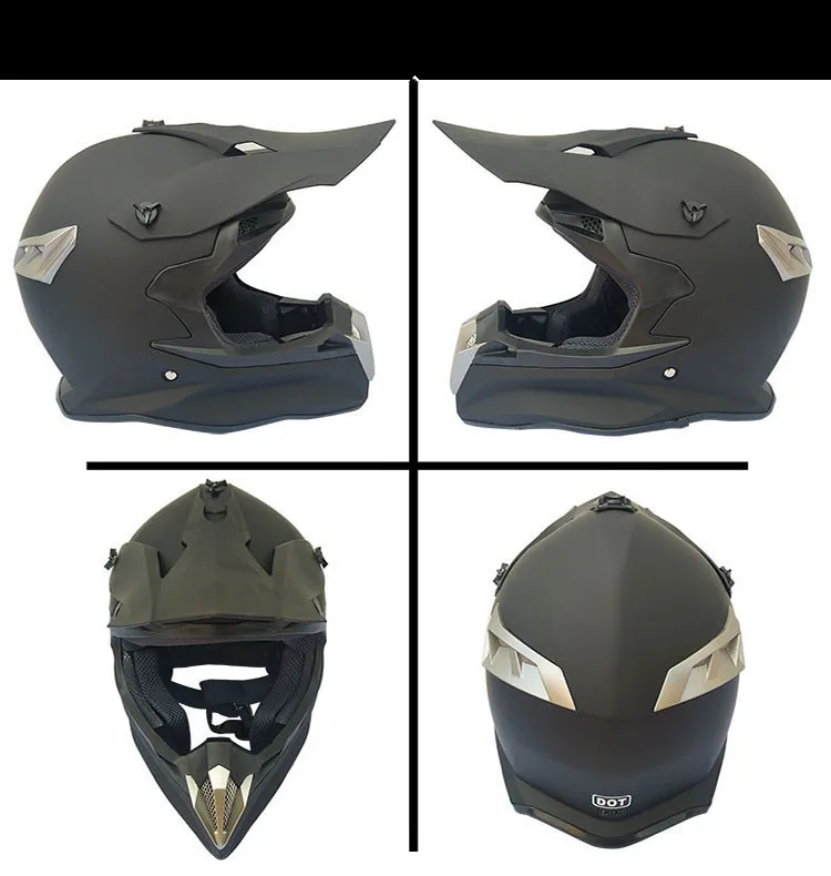 Motorcycle cross helmet for motorcycle helmet down MTB DH off road motorcycle cross racing helmet point with goggles