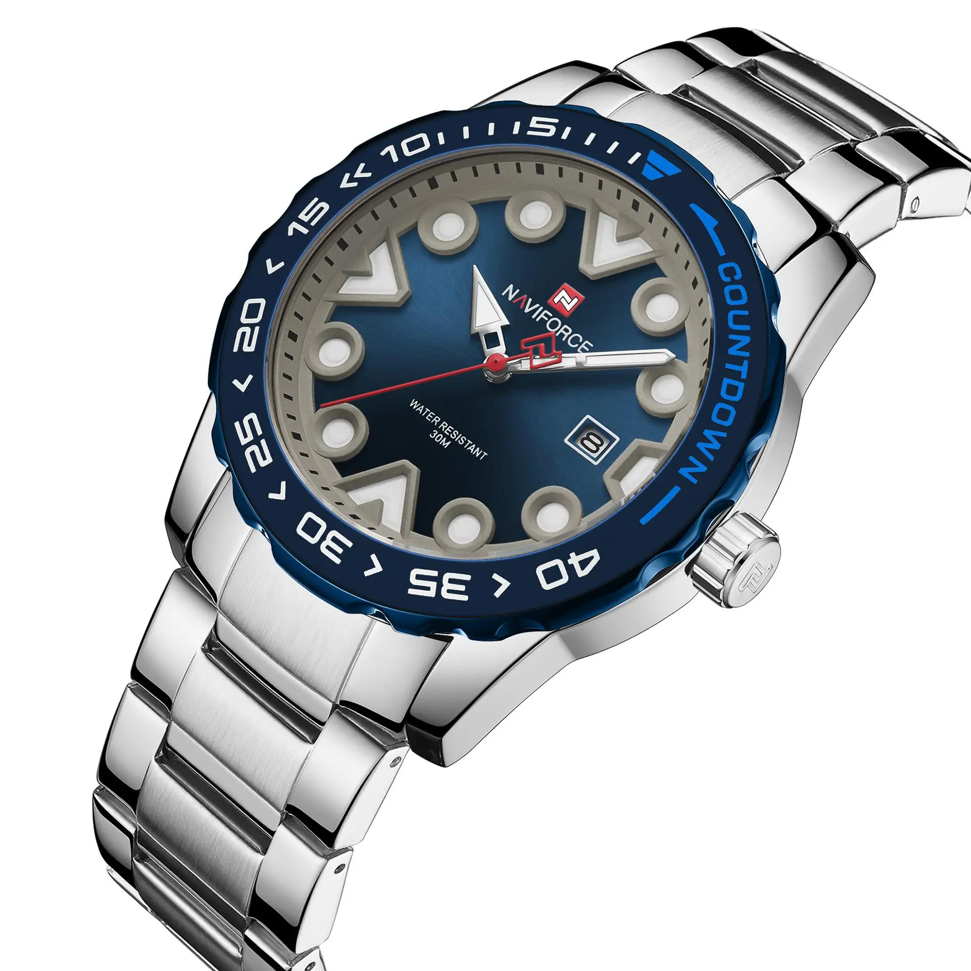 

Student Sports Watch New Concept Creative Men's Watch Waterproof Quartz Steel Band Watch Business Men's Watch Calendar Watch