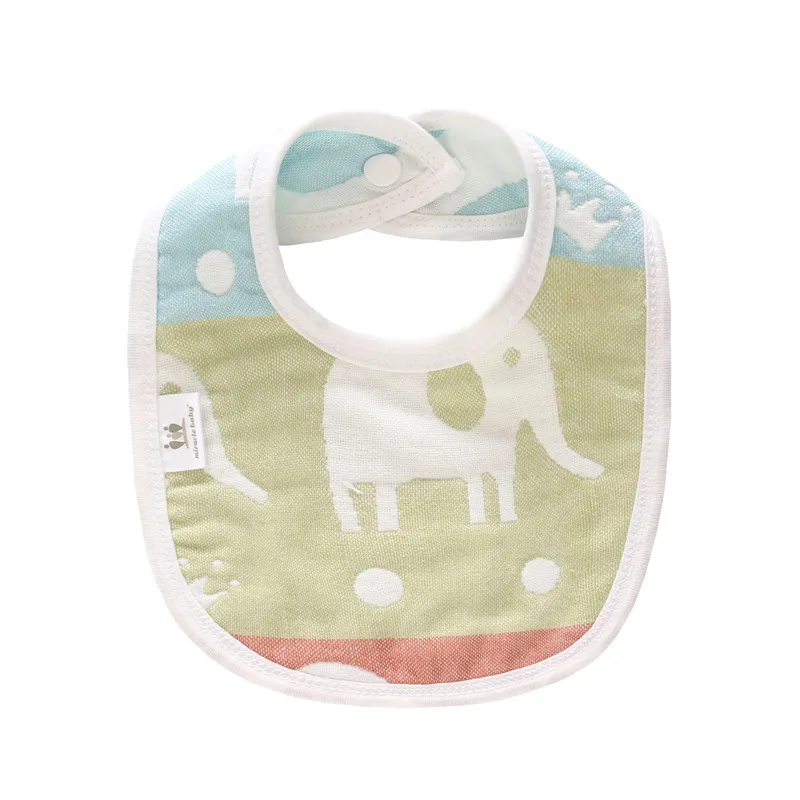 1 шт. заводская цена новые 6-слойные детские нагрудники двусторонний хлопковый