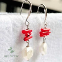 11 12mm natural baroque freshwater pearl earrings irregular aaa cultured real accessories luxury jewelry party classic women