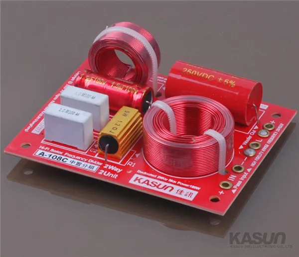 2 шт. сторонний Hi Fi серии центральный аудио кроссовер с делителем частоты