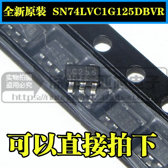 10 шт./лот новый оригинальный сток SN74LVC1G125DBVR C255 SOT23 5 чип драйвера IC|Интегральные