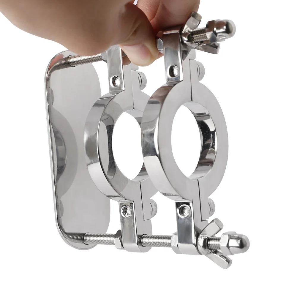 Двойное кольцо тяжелый растягиватель мошонки сногсшибательное дробилка пенис