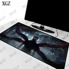 Игровой коврик для мыши XGZ Токийский Гуль, компьютерный геймерский коврик, большой резиновый аниме коврик с застежкой по краю, для ПК и ноутбука