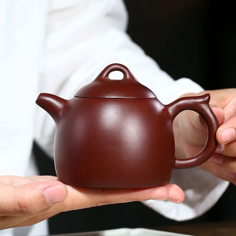 Китайский традиционный Qinquan горшок ручной работы Исин фиолетовые глиняные чайные горшки чайный набор кунг