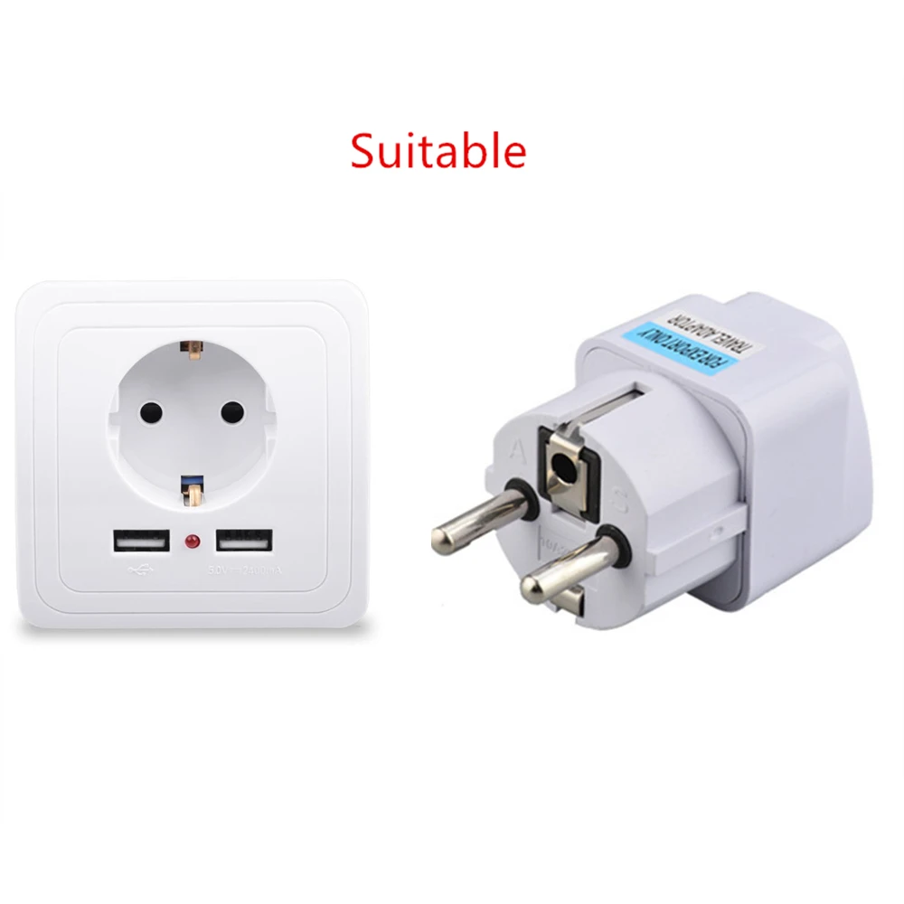 1 шт. универсальная вилка США Великобритании Австралии ЕС евро Европа дорожная