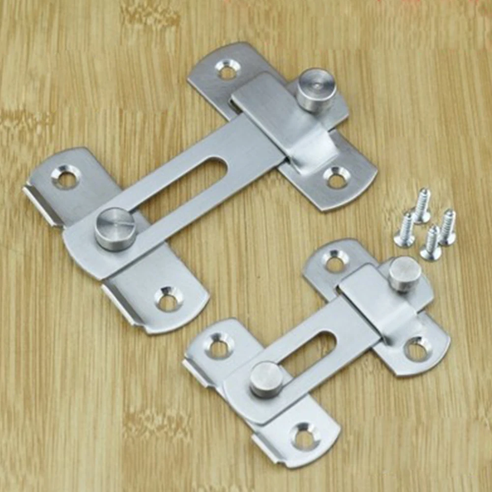 Дверной болт с винтовой защелкой Скользящий замок безопасность дома ворота