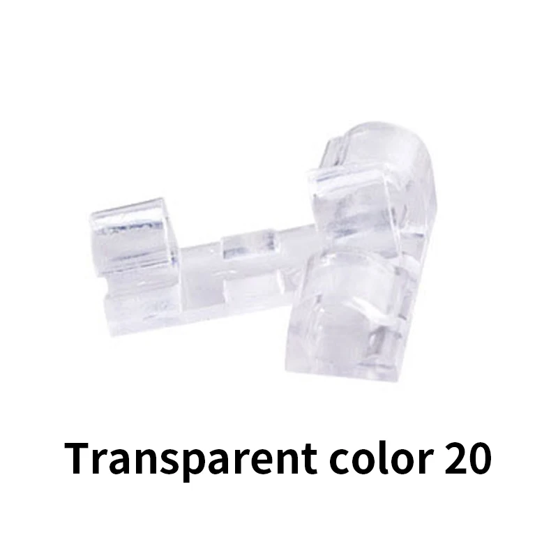 

20Pcs Home Office Desktop Cable Clips Tie Mounts Cable Wire Storage Charger Cable Holder Clips Wiring Accessories
