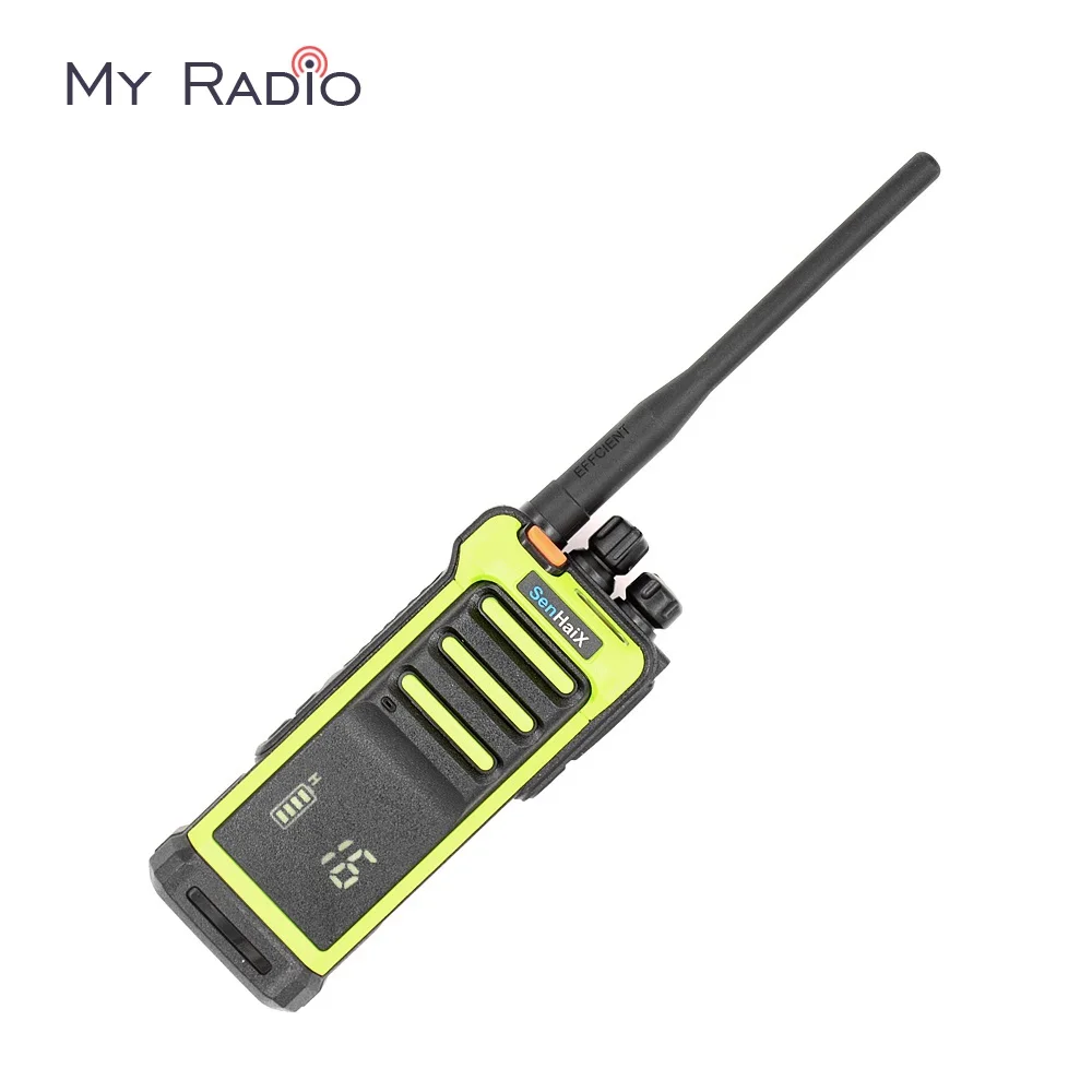 SenHaix GT-10 Walkie Talkie LED Screen Two Way FM Radio VHF 136~174Mhz Waterproof ham Transceiver outdoor connection interphone