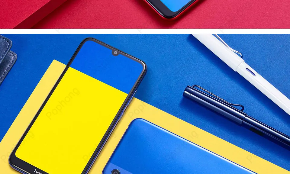 Мобильный телефон HONOR 8A с глобальной прошивкой, 6,09 дюймов, 3 ГБ, 32 ГБ, Восьмиядерный процессор MTK6765, Android 9,0, 3020 мАч, разблокировка лица, 1560x720