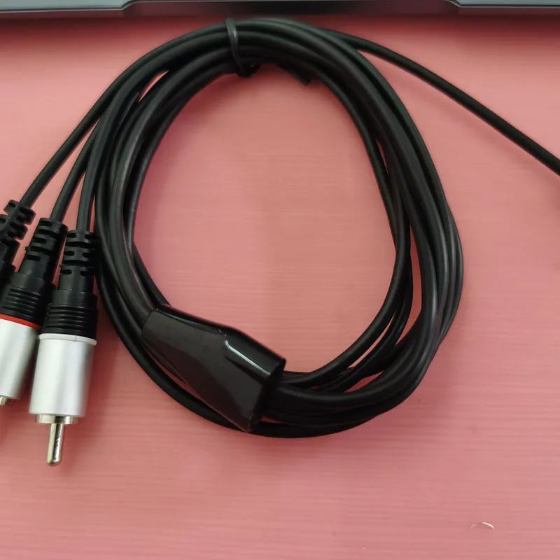 5 шт. 2 метра 6 футов 3 мм на RCA Штекерный адаптер аудиокабель|3 rca|audio cableadapter audio cable |