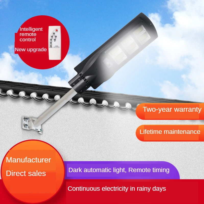 

Светодиодная лампа на солнечной батарее, домашний Уличный настенный светильник для двора, светодиодный водонепроницаемый Интегрированный...