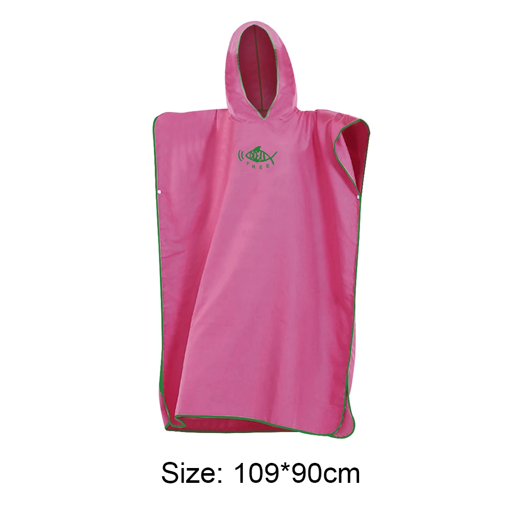 

Surfing Vacation Adults With Hood Poncho Robe Robe Sunscreen Water Absorb Quick Drying Gift Swimming Wetsuit Changing Outdoor