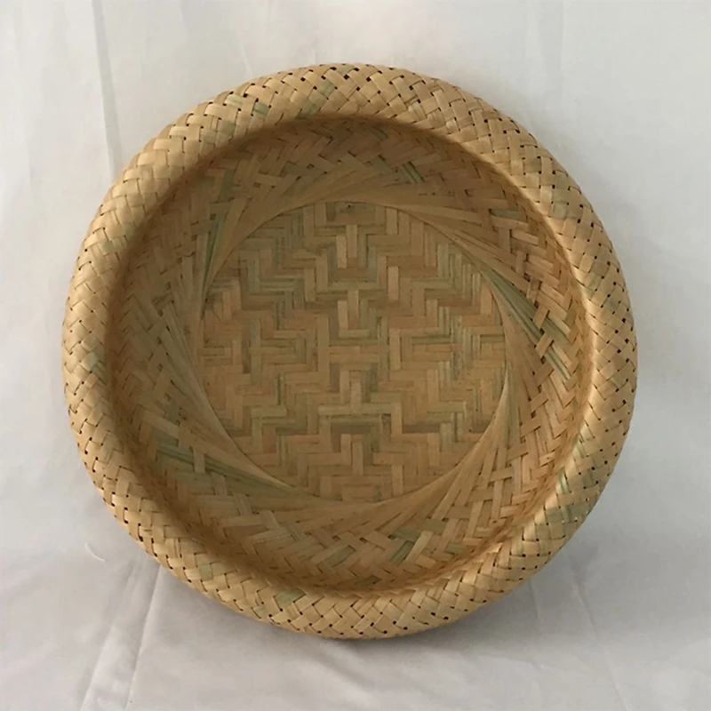 Семейная бамбуковая корзина кухонная еда пикник хлеб украшение для дома 2 набора