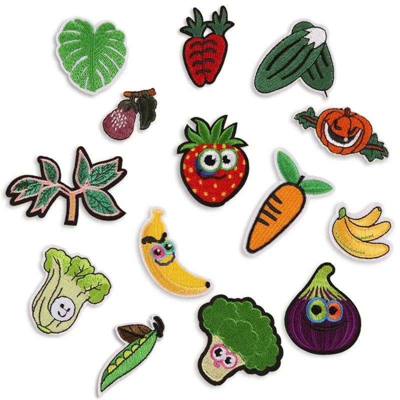 2018 модная одежда 14 шт. вышитая утюгом аппликация для шитья смешанные нашивки с