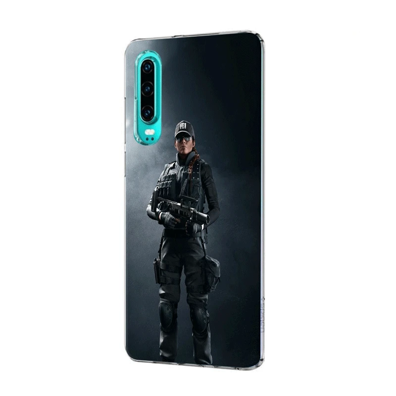 Mobile Phone Case For P Smart Z Plus P30 P20 P10 P9 P8 Lite Pro Hard Cover Rainbow Six Siege Operation Black Ice Shell | Мобильные