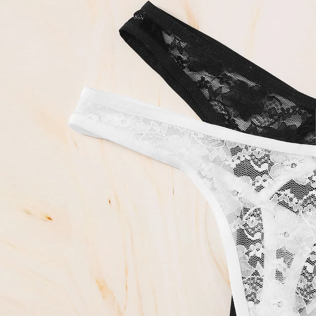 

3PC Women underpants Lace Flowers Hollow Underwear Panties G-string Lingerie Thongs Lady Grils Underwear high quality