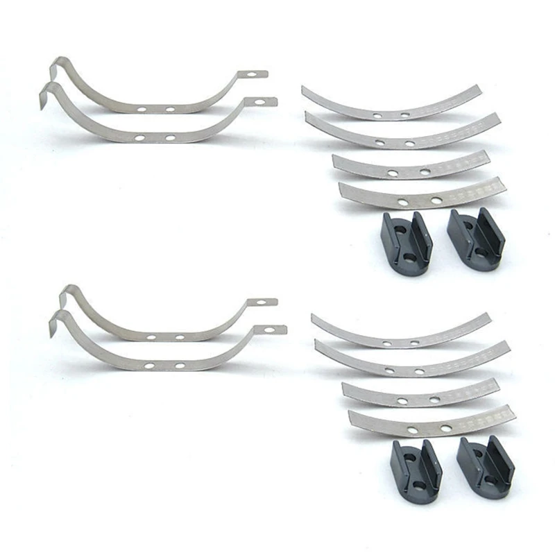 

4 Pair Steel Shock Absorber Leaf Springs Suspension for WPL D12 B14 B24 B16 B36 RC Truck Car Upgrade Parts Accessories