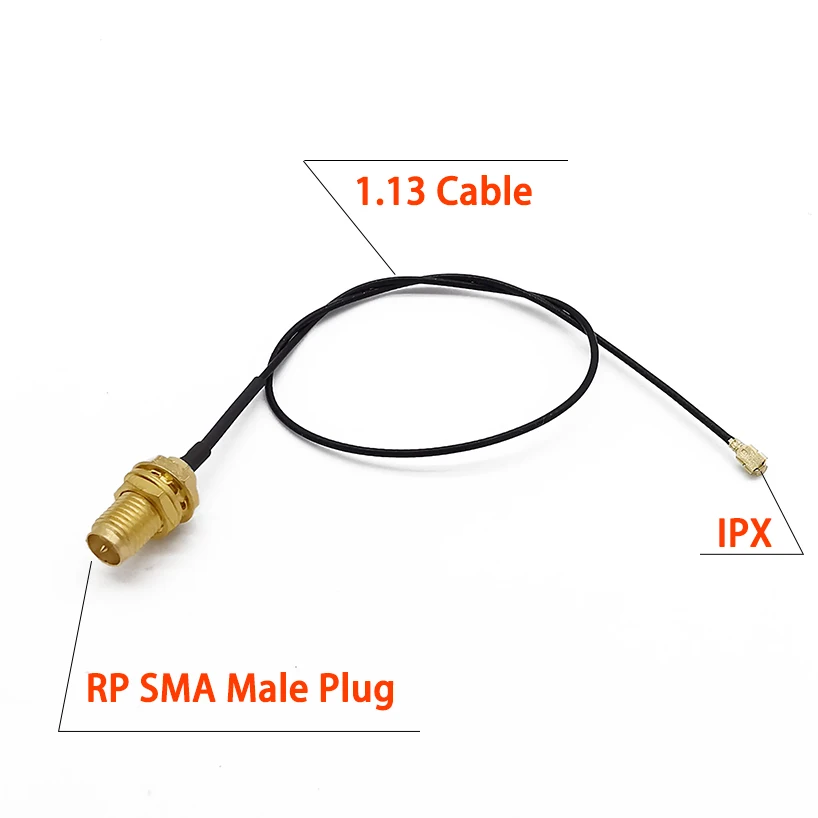 1 компл. RP SMA Wifi антенный разъем 915 МГц 5dbi 5 дБ беспроводная WiFi антенна + 15 см к IPX 13