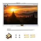 5-дюймовый сенсорный экран Raspberry Pi 3B 800x480, TFT ЖК-дисплей + акриловый чехол для телефонаПКноутбука