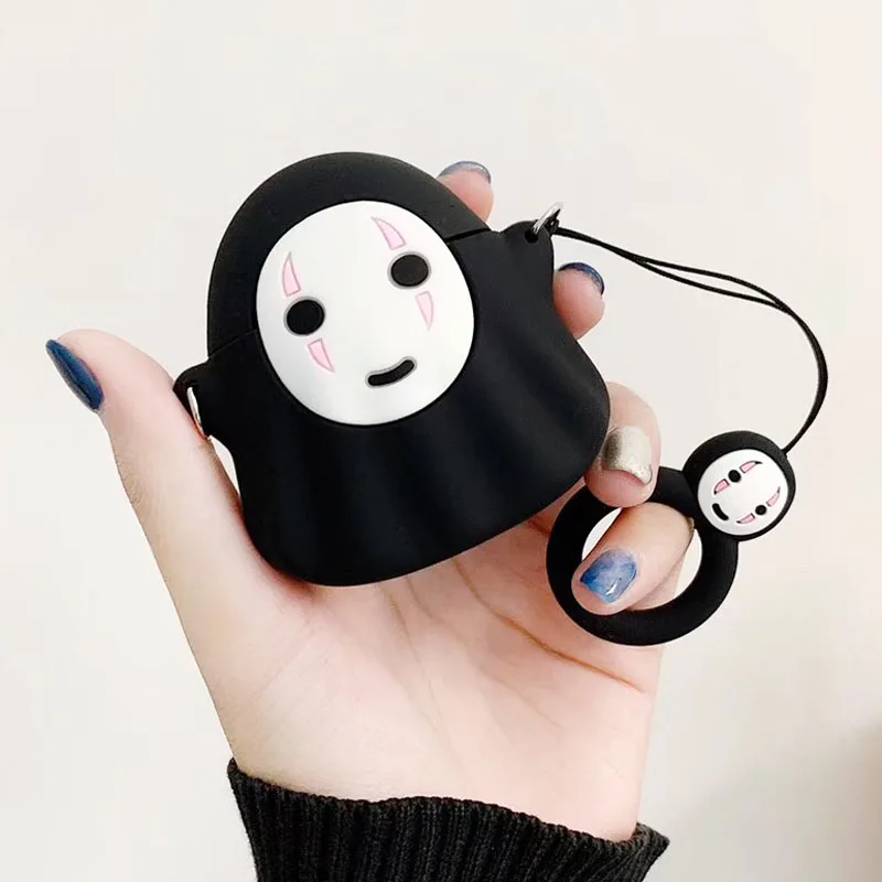 EKONEDA Мультфильм силиконовый защитный чехол для Airpods чехол мягкий без лица человек узорной чехол для Airpods