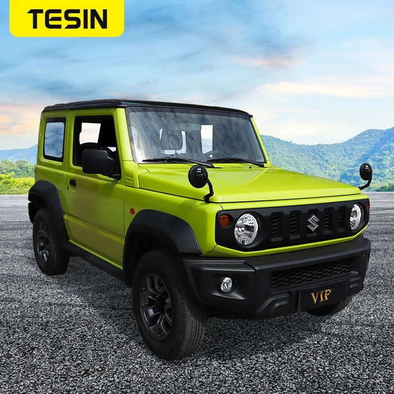 Зеркало заднего хода TESIN накладка на капот автомобиля для Suzuki Jimny JB74 2019 + черное