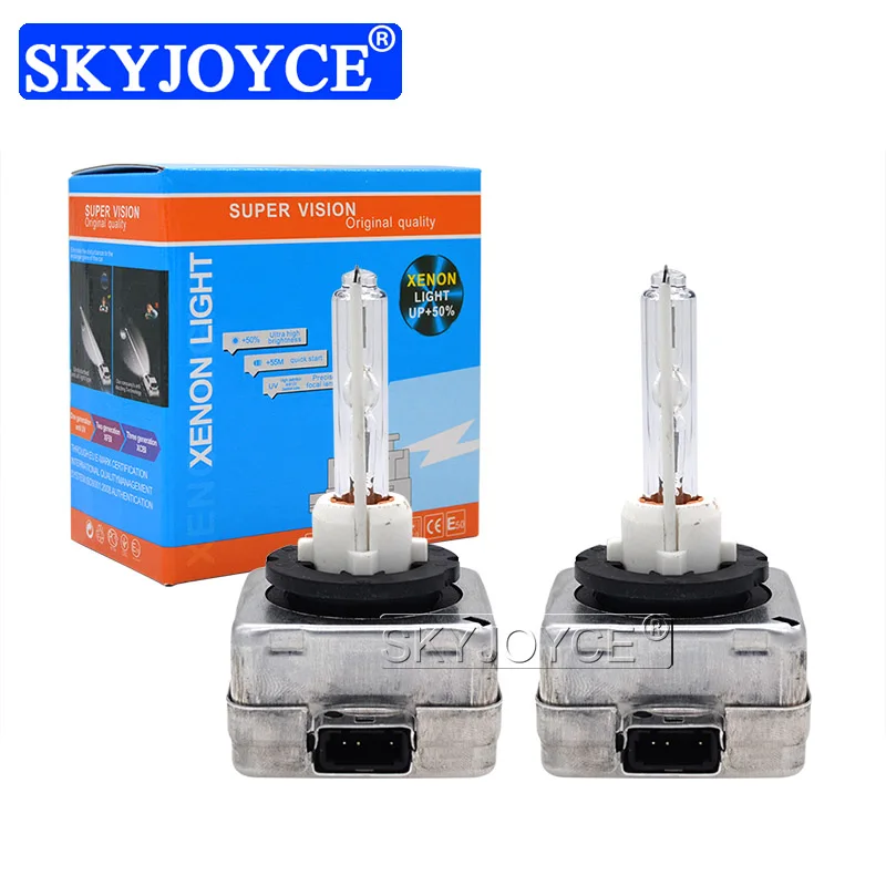 SKYJOYCE AC 35 Вт D1S ксеноновая лампа для фар 4300K 5000K 6000K 8000K 10000K фиолетовая розовая