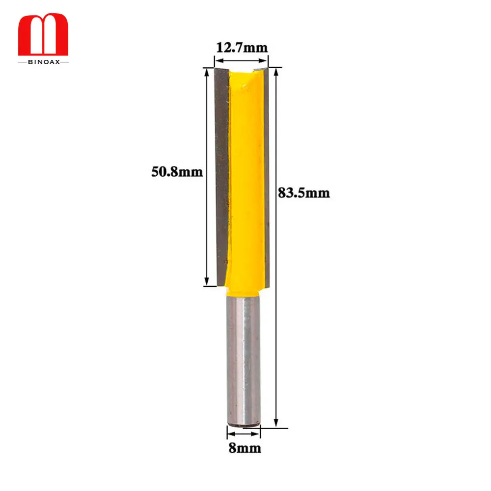 

Extra Long Flush Trim Router Bit - 8mm Shank