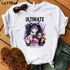 Данганронпа миода Ибуки Микан цумики аниме футболка женская готическая гранж футболки летняя мода японский топ размера плюс футболки