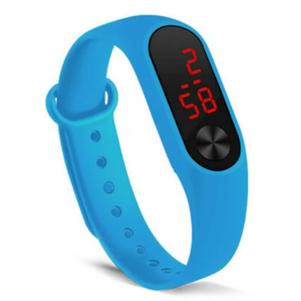 

Silicone LED Display Waterproof Watch Digital Wristwatch Kids Students Gifts A66